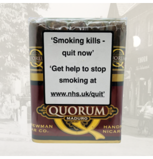 Quorum Maduro Robusto Cigar - Pack of 10