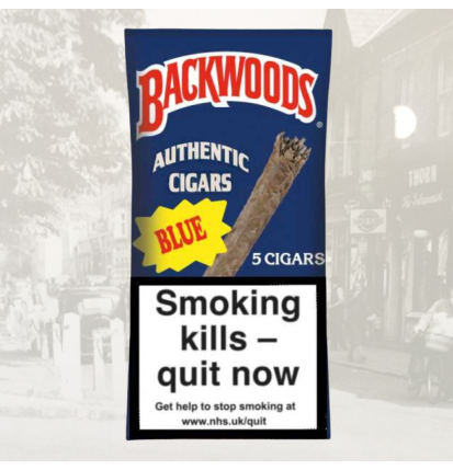 Backwoods Blue (Vanilla) Cigars Pack of 5