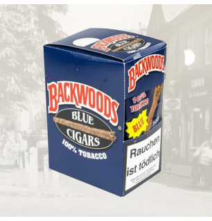 Backwoods Blue (Vanilla) Cigars 8 x Pack of 5