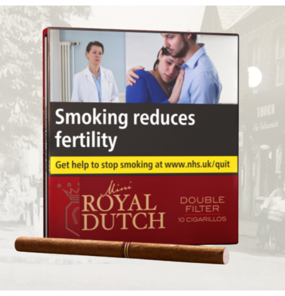 Royal Dutch Double Filter - Pack of 10