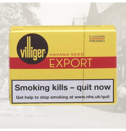 Villiger Export Pressed Cigars - Pack of 5