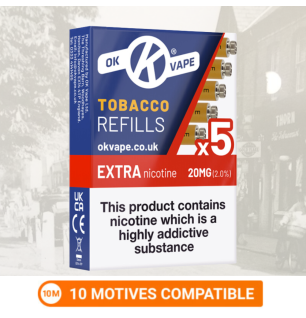 OK VAPE Tobacco Cartomiser Refills | 20mg