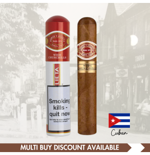 Romeo y Julieta Wide Churchill Tubed - Single Cigar