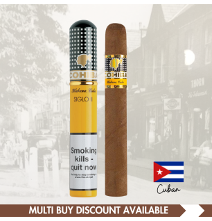 Cohiba Siglo II Tubed - Single Cigar