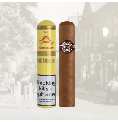 Montecristo Petit Edmundo Tubed - Single Cigar