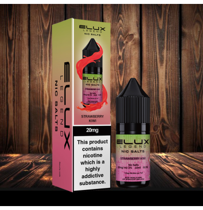 Strawberry Kiwi Elux Nic Salts E-Liquid