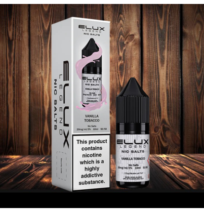 Vanilla Tobacco Elux Nic Salts E-Liquid
