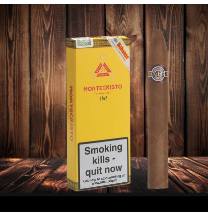 Montecristo No.2 - Pack of 3 Cigars