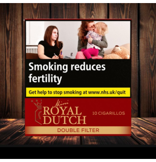 Royal Dutch Double Filter - Pack of 10