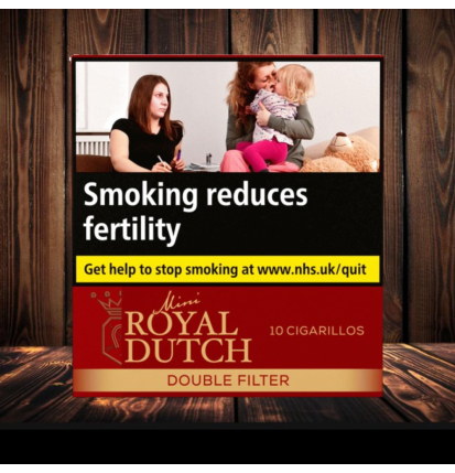 Royal Dutch Double Filter - Pack of 10